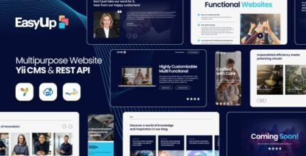 Easy Up | Multipurpose Website - Yii CMS & REST API