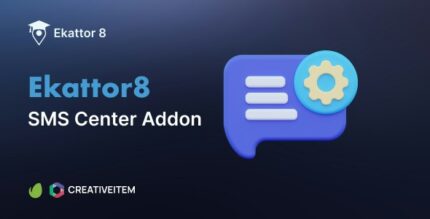 Ekattor 8 School SMS Center Addon