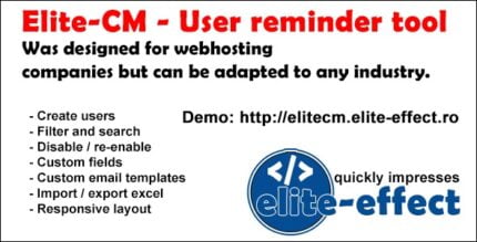 Elite-CM - User reminder tool (v.2.1)