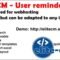 Elite-CM - User reminder tool (v.2.1)