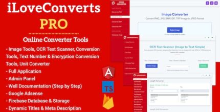 [All in One] iLoveConverts- Online Converter Tools Full Production Ready App(Angular15 & Typescript)