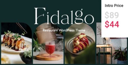 Fidalgo - Restaurant WordPress Theme