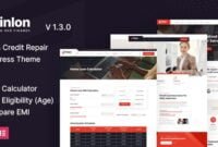 Finlon - Loan & Credit Repair WordPress Theme