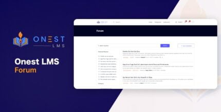 Forum Discussion Addon for Onest LMS
