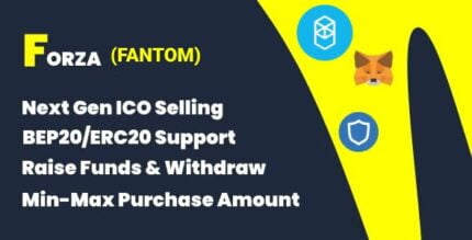 Forza ICO | Next Generation (FANTOM) - FANTOM ICO Software