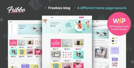 Fribbo - Freebies Blog WordPress Theme