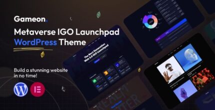 Gameon - Metaverse Project Launchpad WordPress Theme