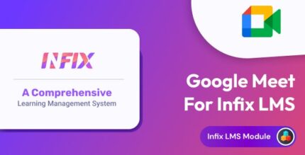 Google Meet add-on | Infix LMS Laravel Learning Management System