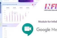 Google Meet - Module for InfixEdu Gmeet Live Class
