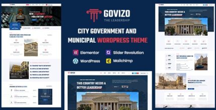 Govizo - Municipal and Government WordPress Theme