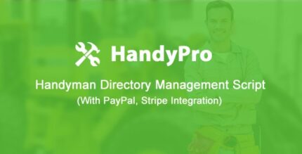 HandyPro - Handyman Directory Management Script with Payment Automation