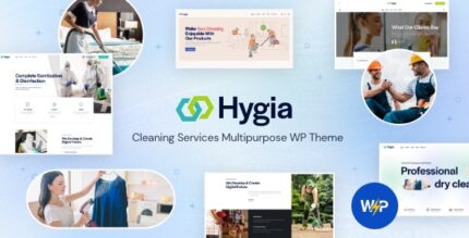 Hygia - Cleaning Services WordPress Theme