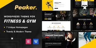 Peaker - Fitness & Gym WordPress Theme