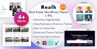 Realh - Real Estate WordPress Theme