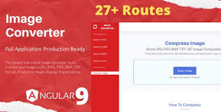 Image Converter Full Production Ready Application - PNG, JPG, BMP, TIFF, GIF Converter (Angular15)