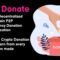 InfinixDonate - Decentralized Multichain P2P Cryptocurrency Donation Application