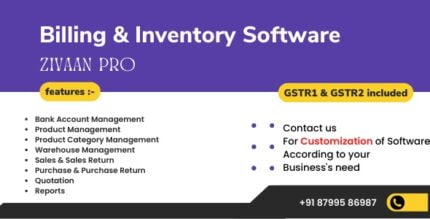 Zivaan PRO - Accounting | Inventory (GST Compliance with GSTR1 & GSTR2 Integrated)