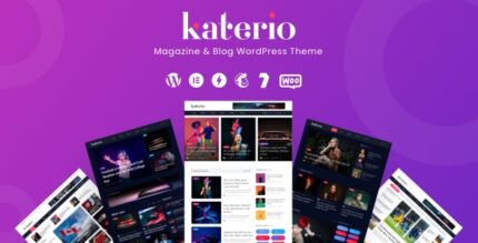 Katerio - Magazine & Blog WordPress Theme