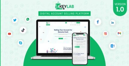 KeyLab - Digital Account Selling Platform