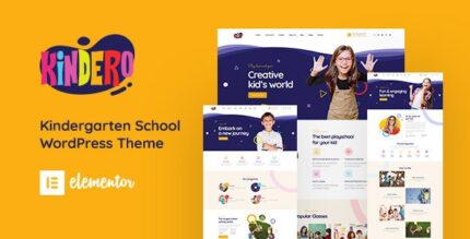 Kindero - Kindergarten School WordPress Theme