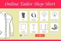 Magento Tailored Shirt Design Online