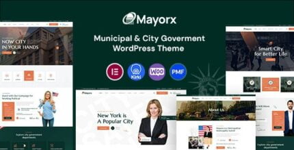 Mayorx – Municipal & City Government WordPress Theme