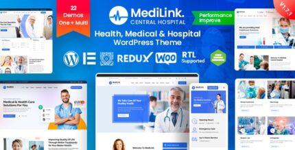 Medilink - Health & Medical WordPress Theme