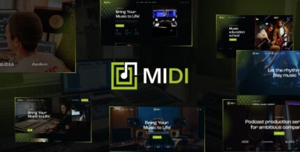 Midi - Sound & Music WordPress Theme