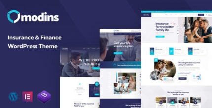 Modins - Insurance & Finance WordPress Theme