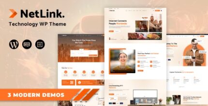 Netlink - Broadband TV & Internet Provider WordPress Theme