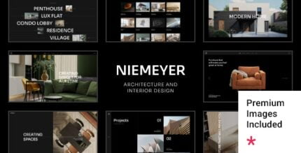 Niemeyer - Architecture and Interior Design Theme