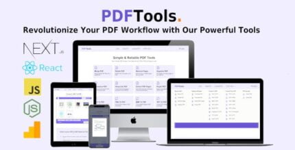 PDF Tools [All In one] - High Quality PDF Tools | Next.js React Web Application