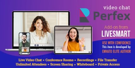 Perfex CRM Video Chat Add-on from LiveSmart