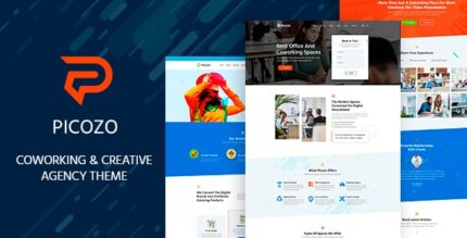 Picozo - Coworking and Office Space WordPress Theme