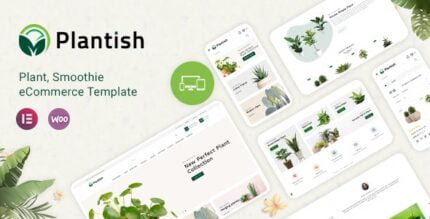 Plantish - Gardening & Houseplants Responsive WooCommerce Theme