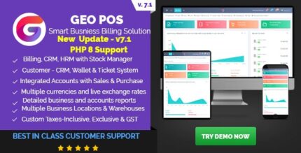 Geo POS - Point of Sale, Billing and Stock Manager Application