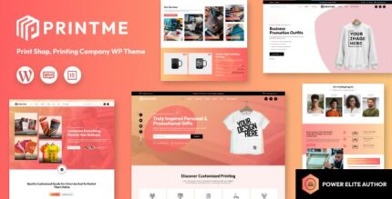 Printme - Printing Company, Design Services Theme