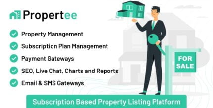 Propertee - Subscription Based Real Estate Platform