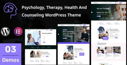 Psyocare - Psychology, Therapy, Health And Counseling WordPress Theme