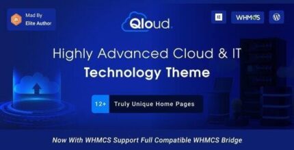 Qloud 3.0 - WHMCS, Cloud Computing, Apps & Server WordPress Theme