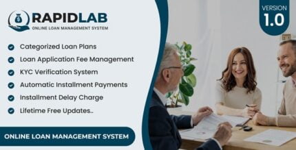 RapidLab - Online Loan Management System