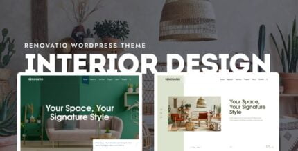 Renovatio | Interior Design WordPress Theme