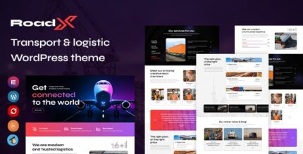 Roadx - Movers and Logistics Services WordPress Theme