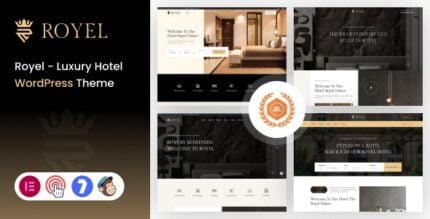 Royel - Luxury Hotel WordPress Theme