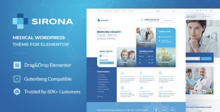 Sirona - Health & Medical Clinic WordPress Theme