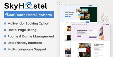 SkyHostel - SaaS Hostel Booking Platform