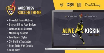 Soccer Acumen - Football Club WordPress Theme