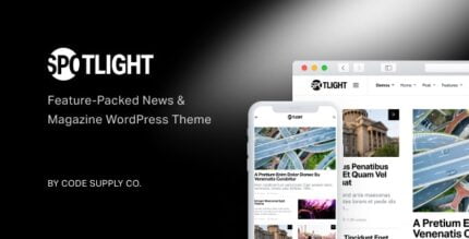 Spotlight - Feature-Packed News & Magazine WordPress Theme