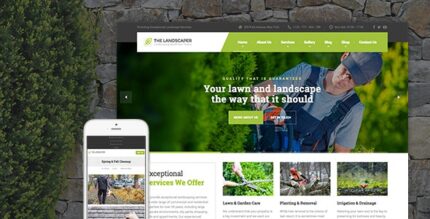 The Landscaper - Lawn & Landscaping WP Theme