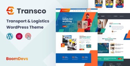 Transco - Transport and Logistics WordPress Theme + RTL